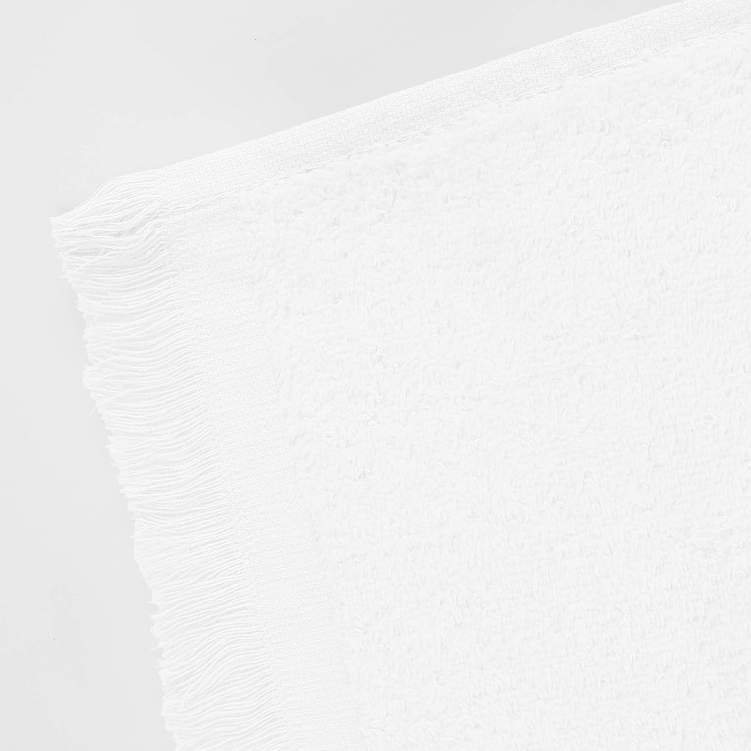ToteBagFactory 12-Piece White Fingertip Towels Set