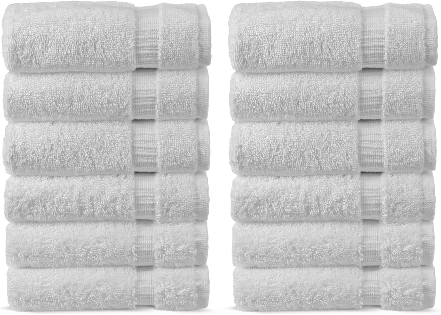 Premium Cotton Washcloths Set