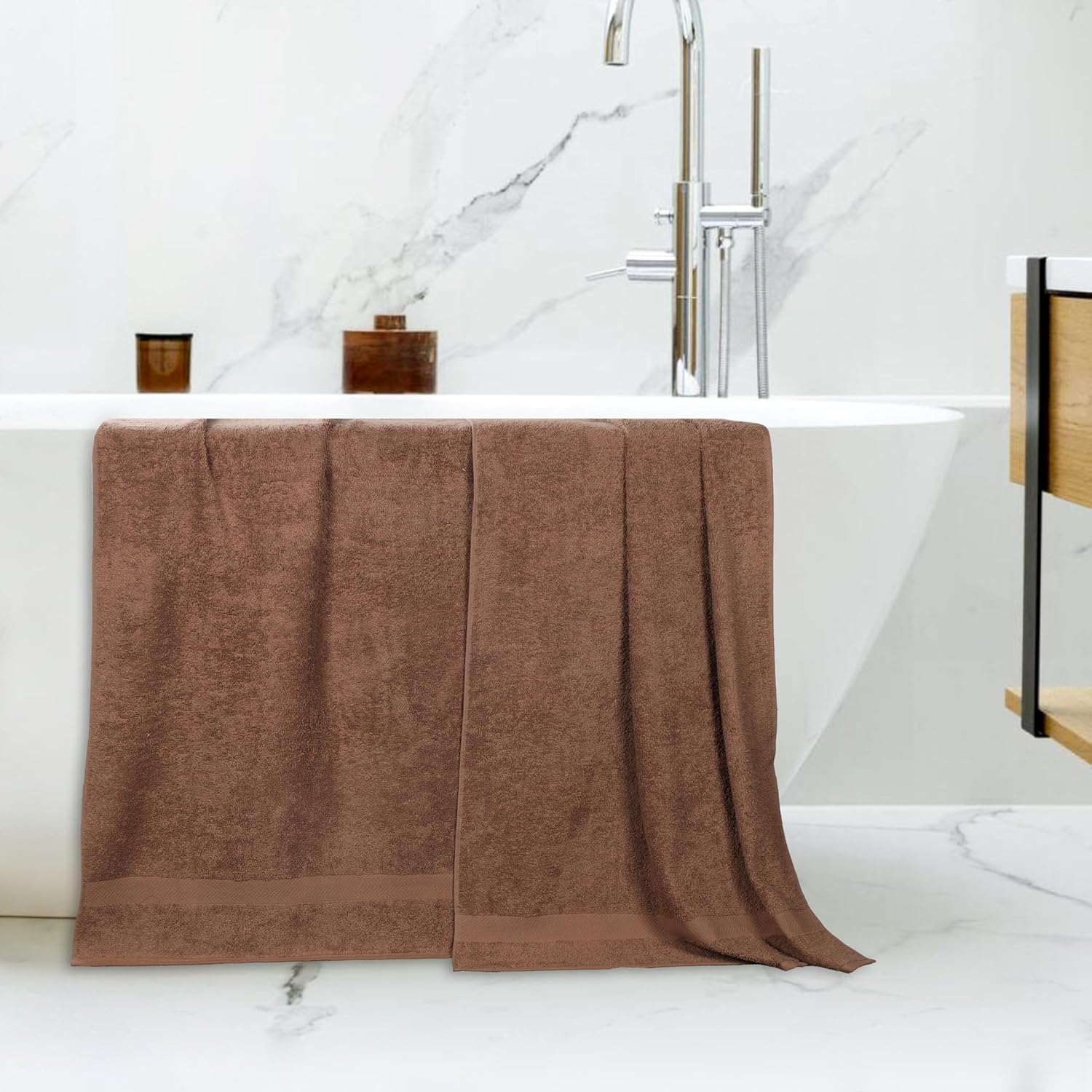 Everything 100 Cotton bath sheets set