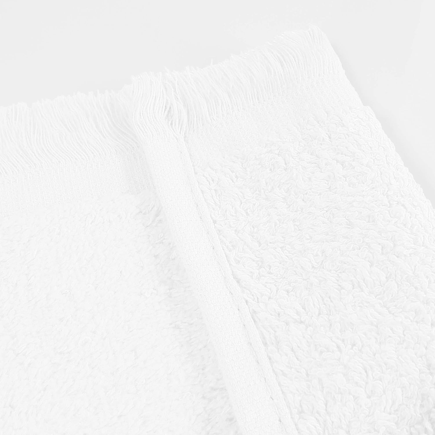 ToteBagFactory 12-Piece White Fingertip Towels Set