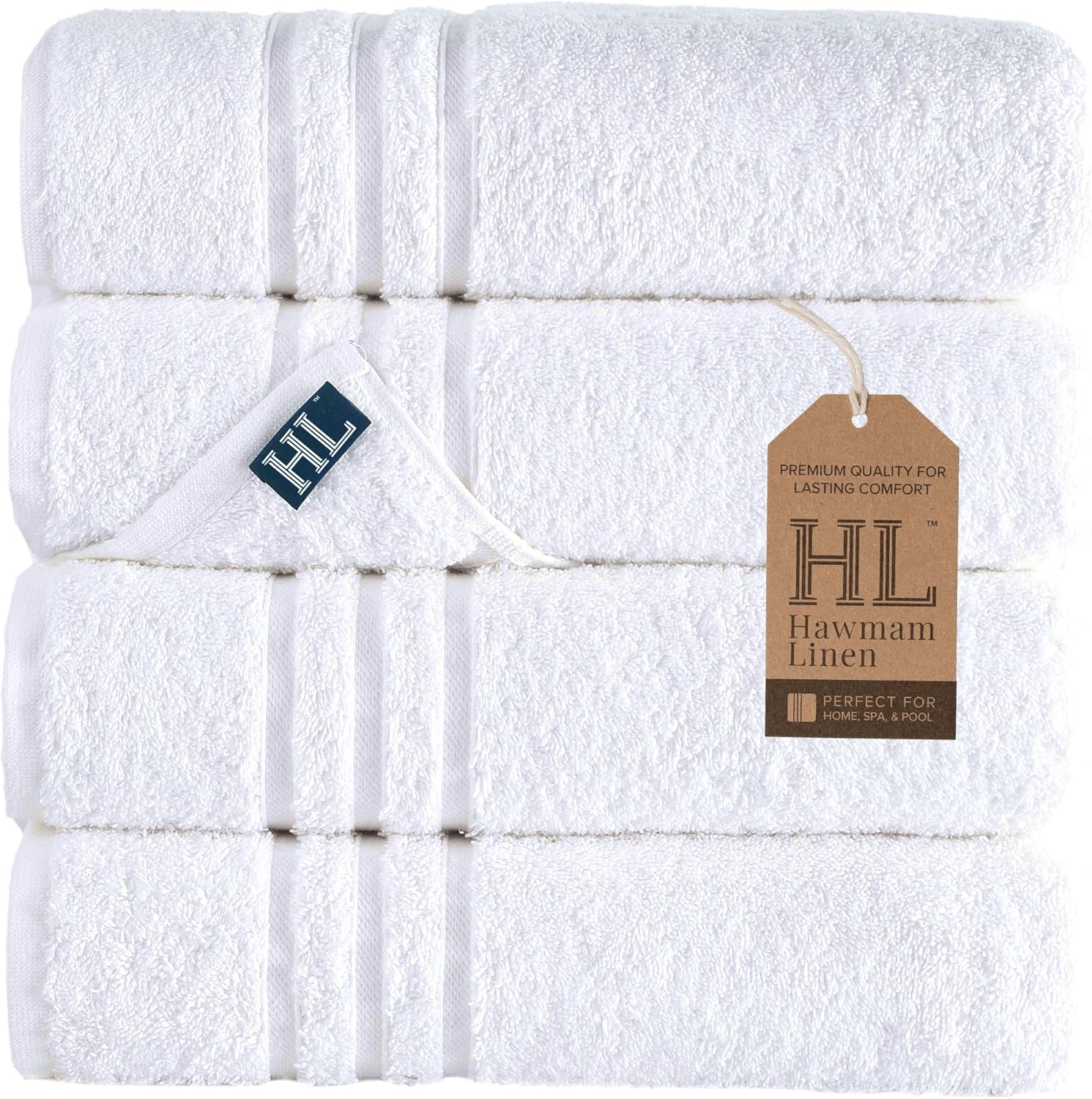 Luxurious Turkish Cotton Bath Towels