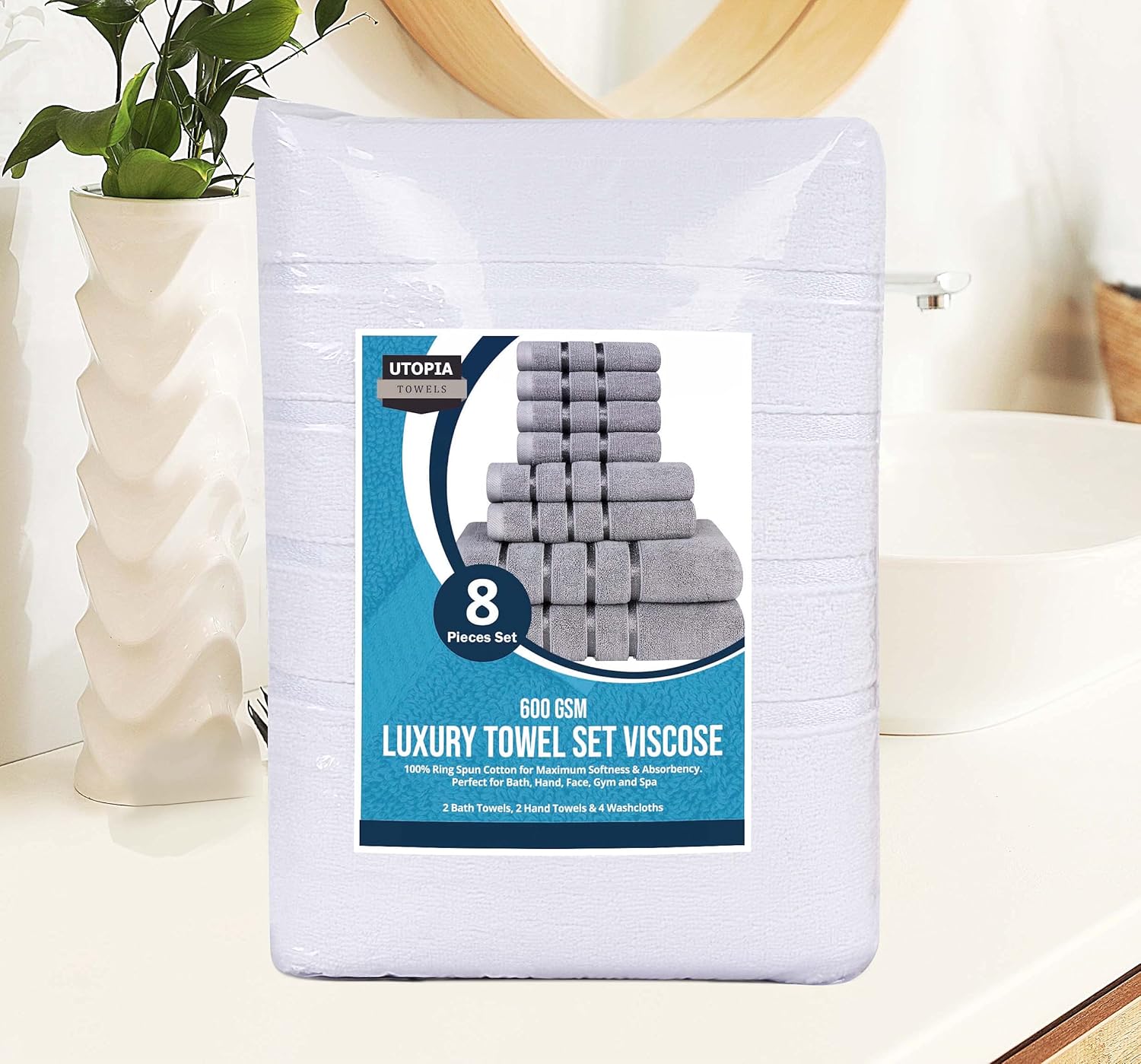 Extra-Luxury 8-Pack Bath Set for the Perfect Gifting Experience