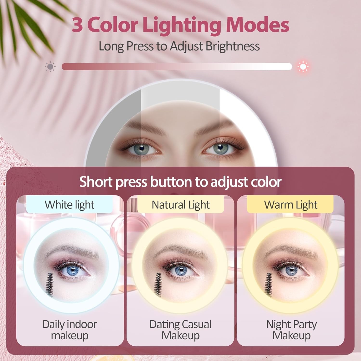 B Beauty Planet Compact Mirror with Light