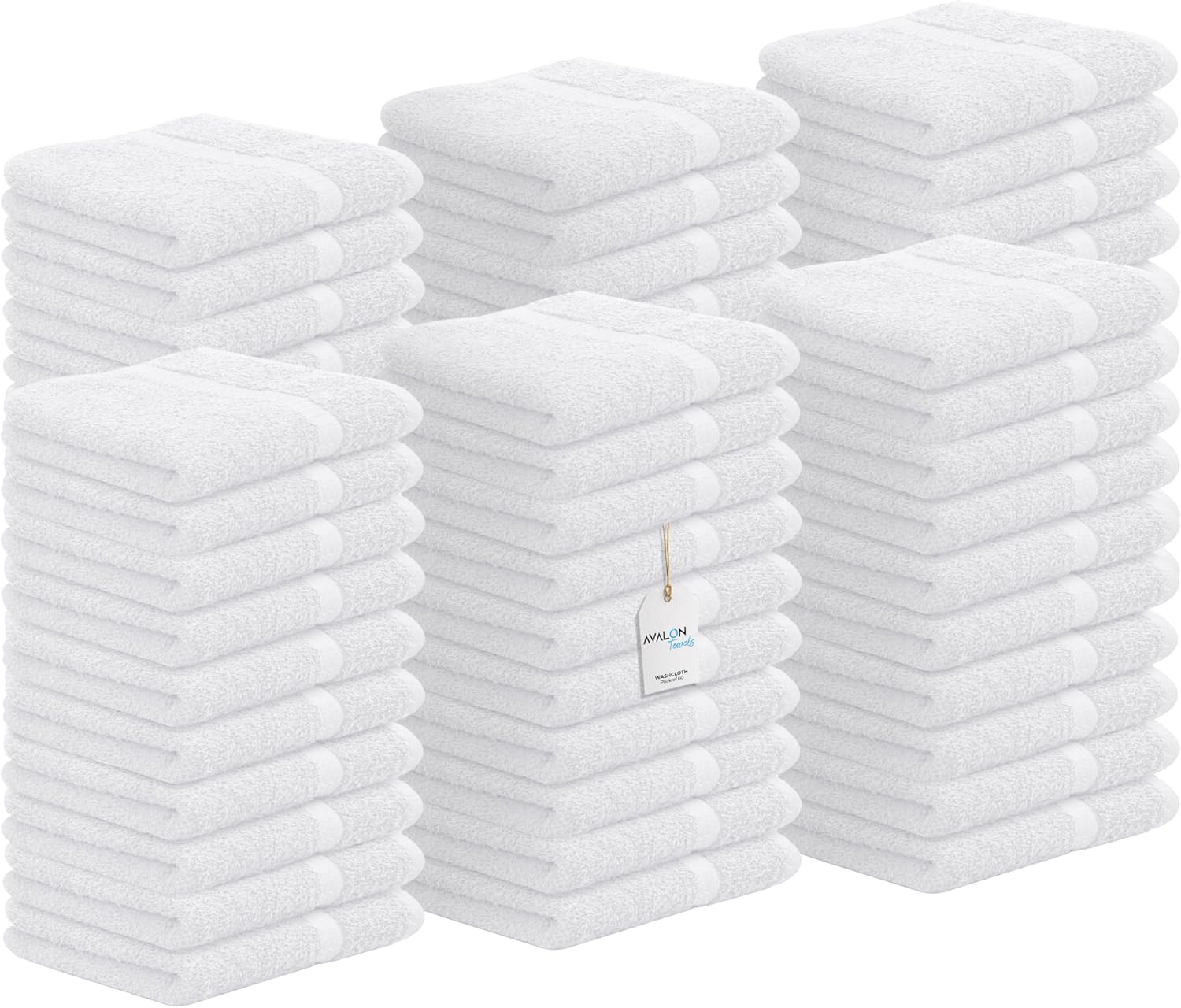 Discover the Exceptional Experience of Manipulate-Free 12x12 Inch Washcloths 60-Pack
