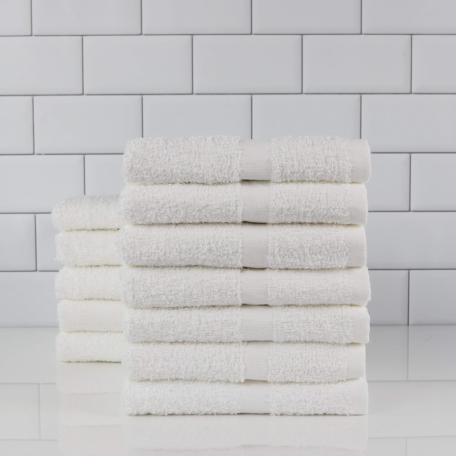 1888 Mills Ultra-Durable Safe Hand Towels White