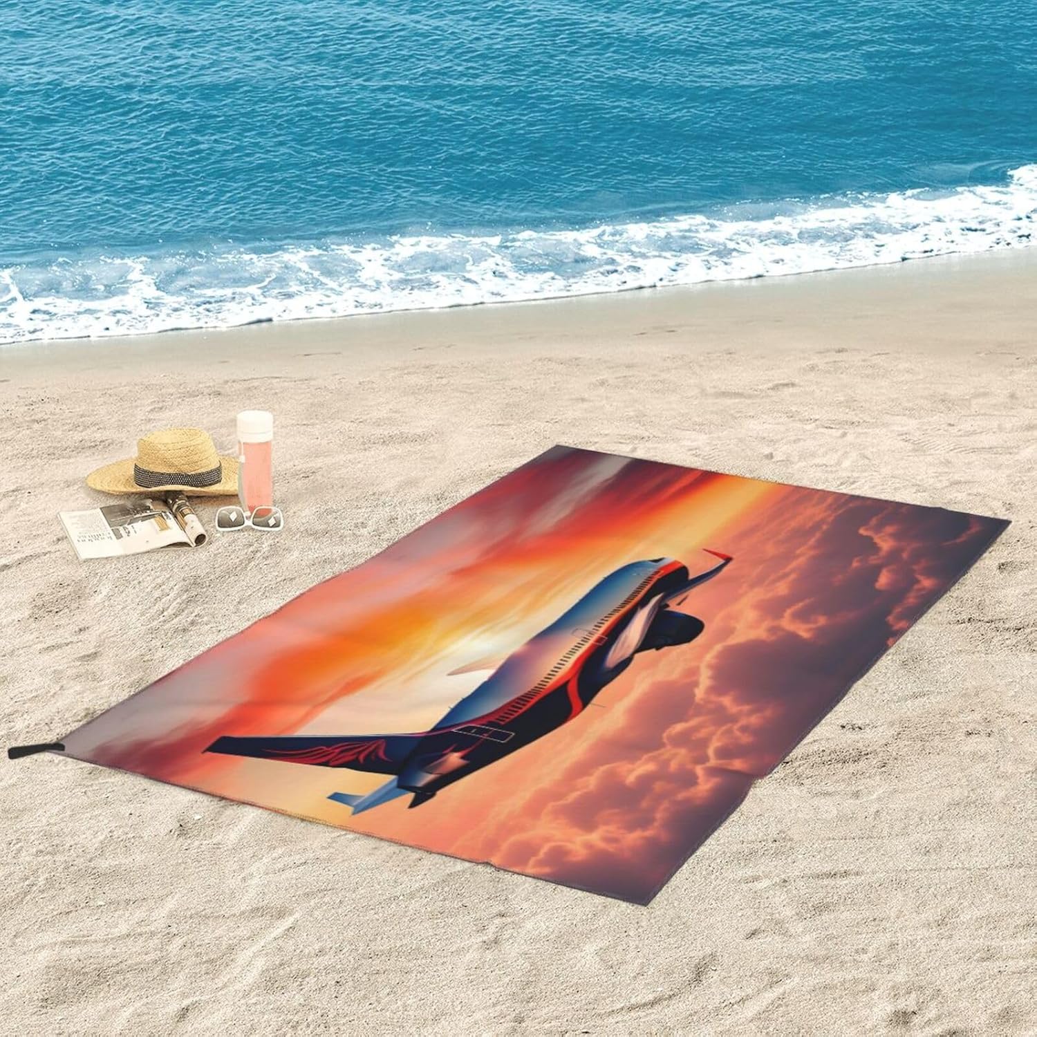 Quick-Dry Microfiber Beach Towel
