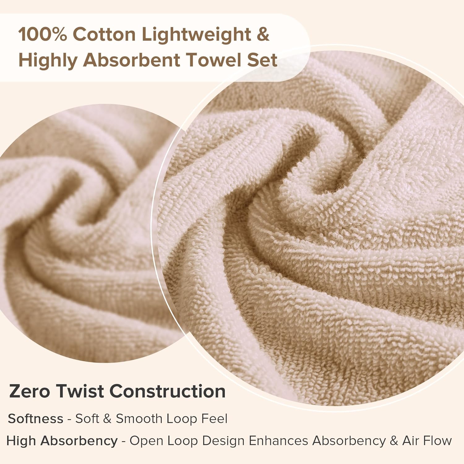 Luxury Cotton Bath Towels