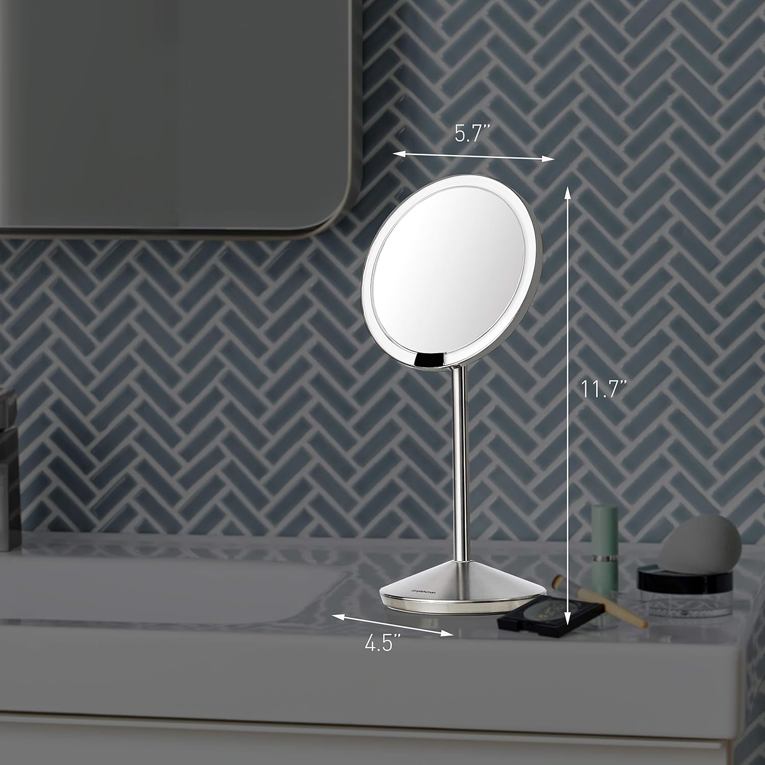 Simplehuman Sensor Mirror Travel Makeup Mirror