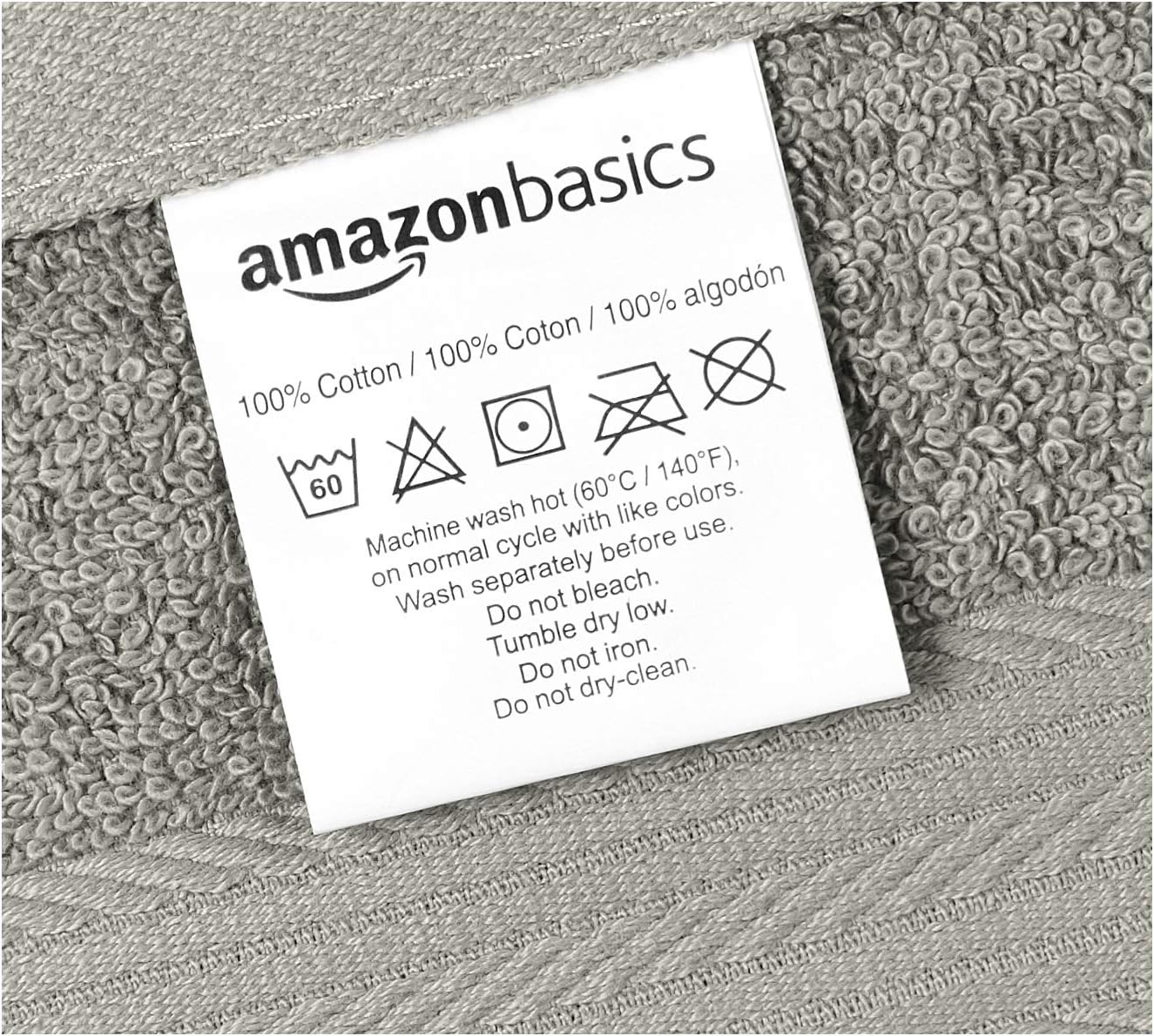 12-Piece Cotton Washcloths for Face Soft and Absorbent 12x12