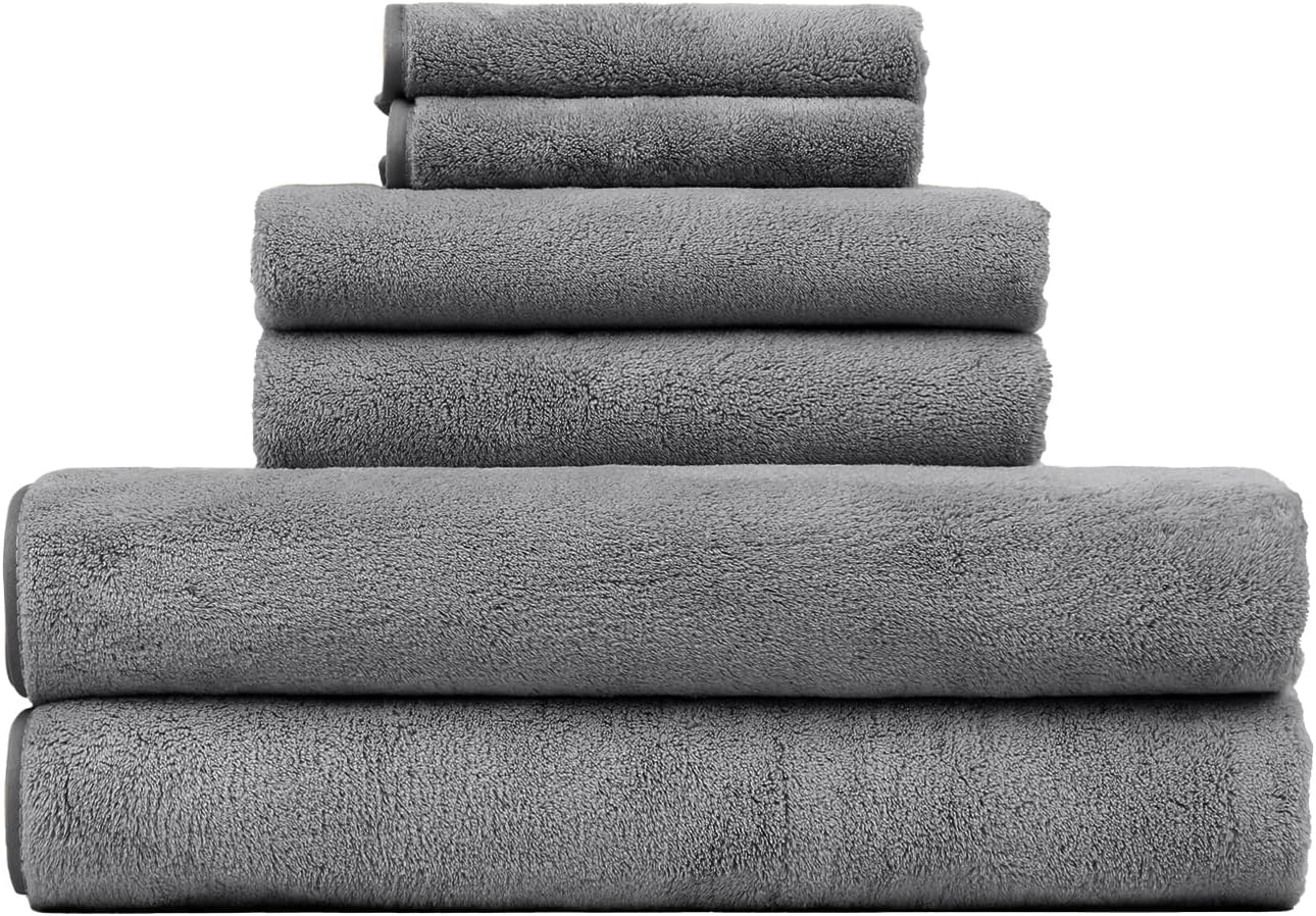 Eco-Friendly Microfiber Bath Towels Set