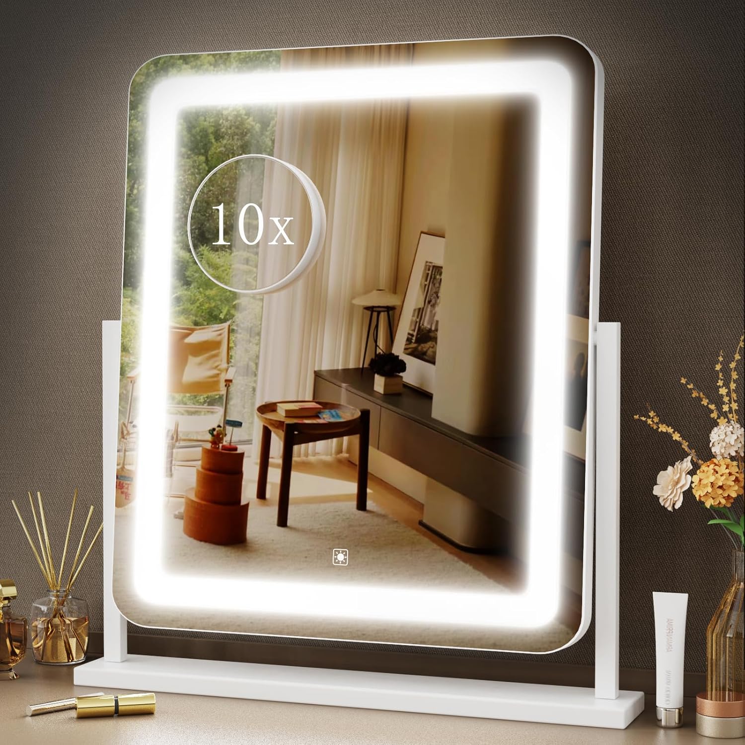 Gvnkvn Makeup Vanity Mirror