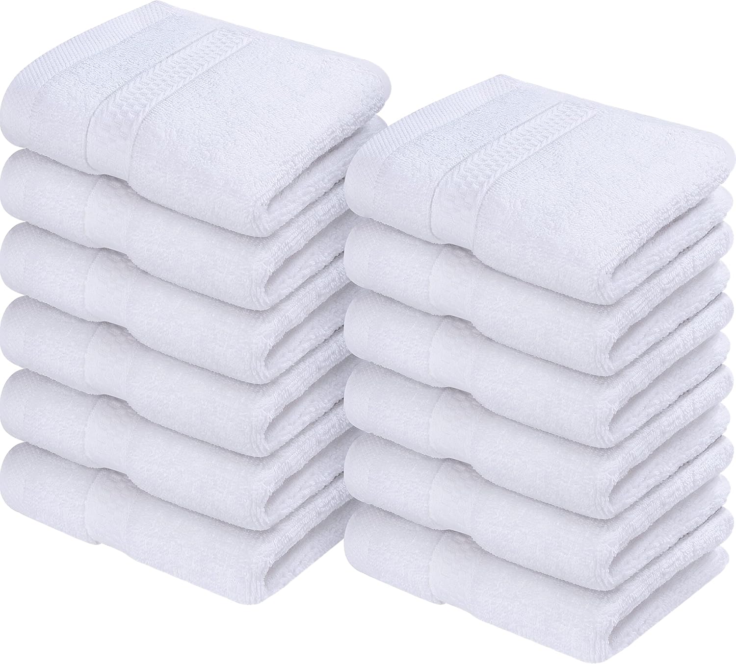 12-Piece Premium Washcloth Set