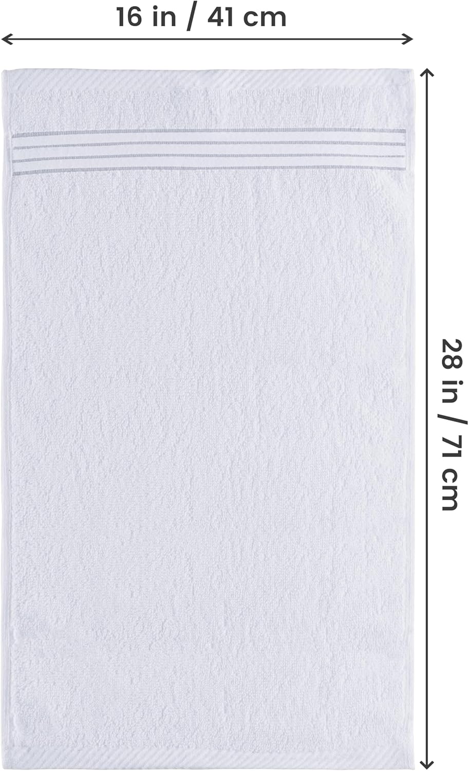 Utopia Towels 6-Piece Premium Hand Towels Set 16x28 inches