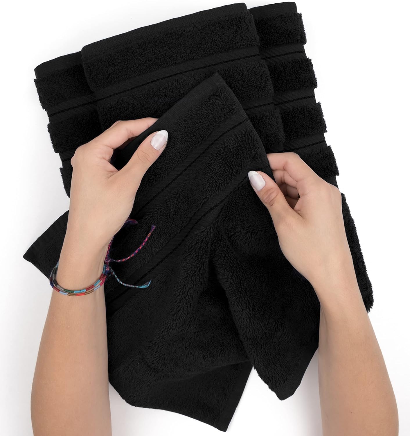 American Soft Linen Luxury 6-Piece Bathroom Towel Set