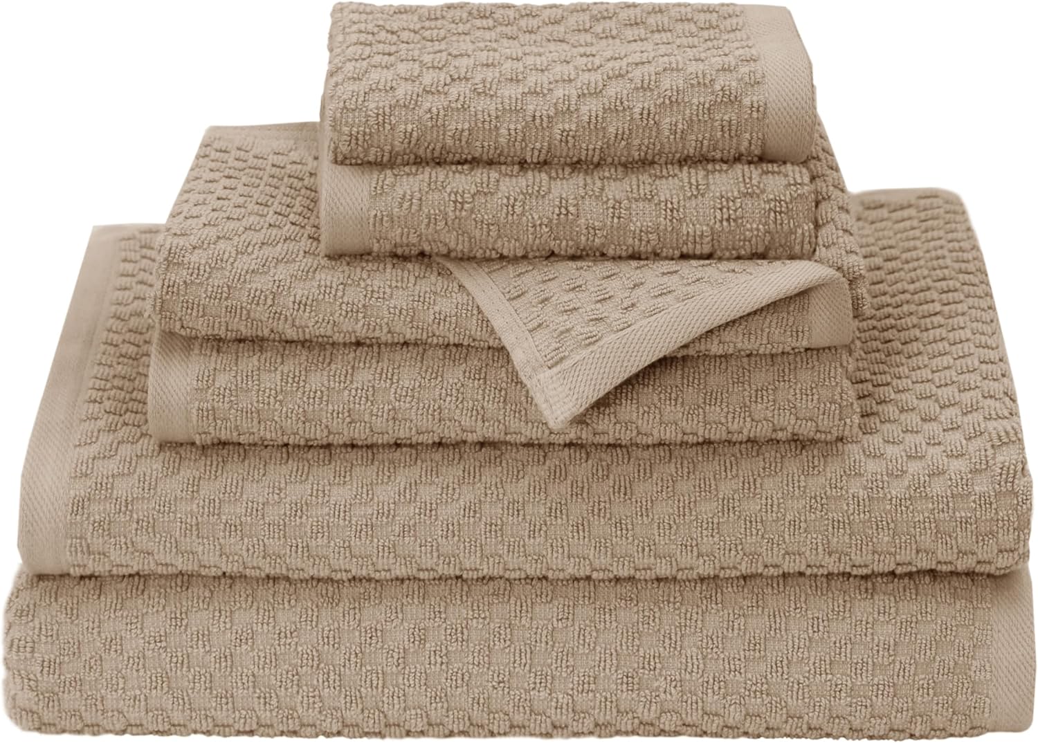 Discover Luxury in Every Wash - 6-Piece Cotton Bath Towels Set