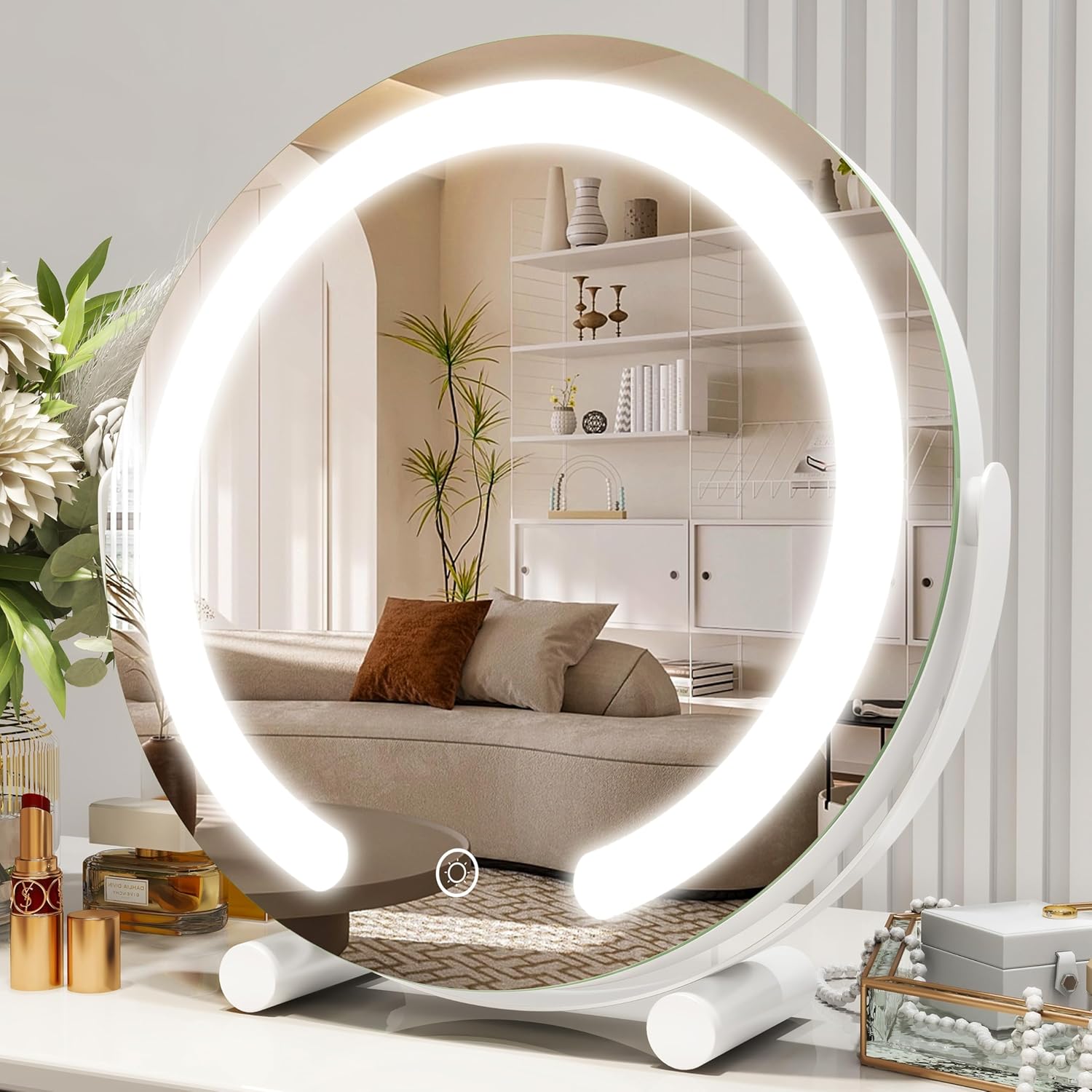 Vanity Mirror with Lights 12 Inch LED makeup mirror