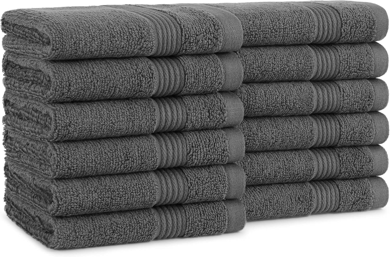Luxury Soft Absorbent Bath Washcloths for Hotels Spas Vacation Rentals