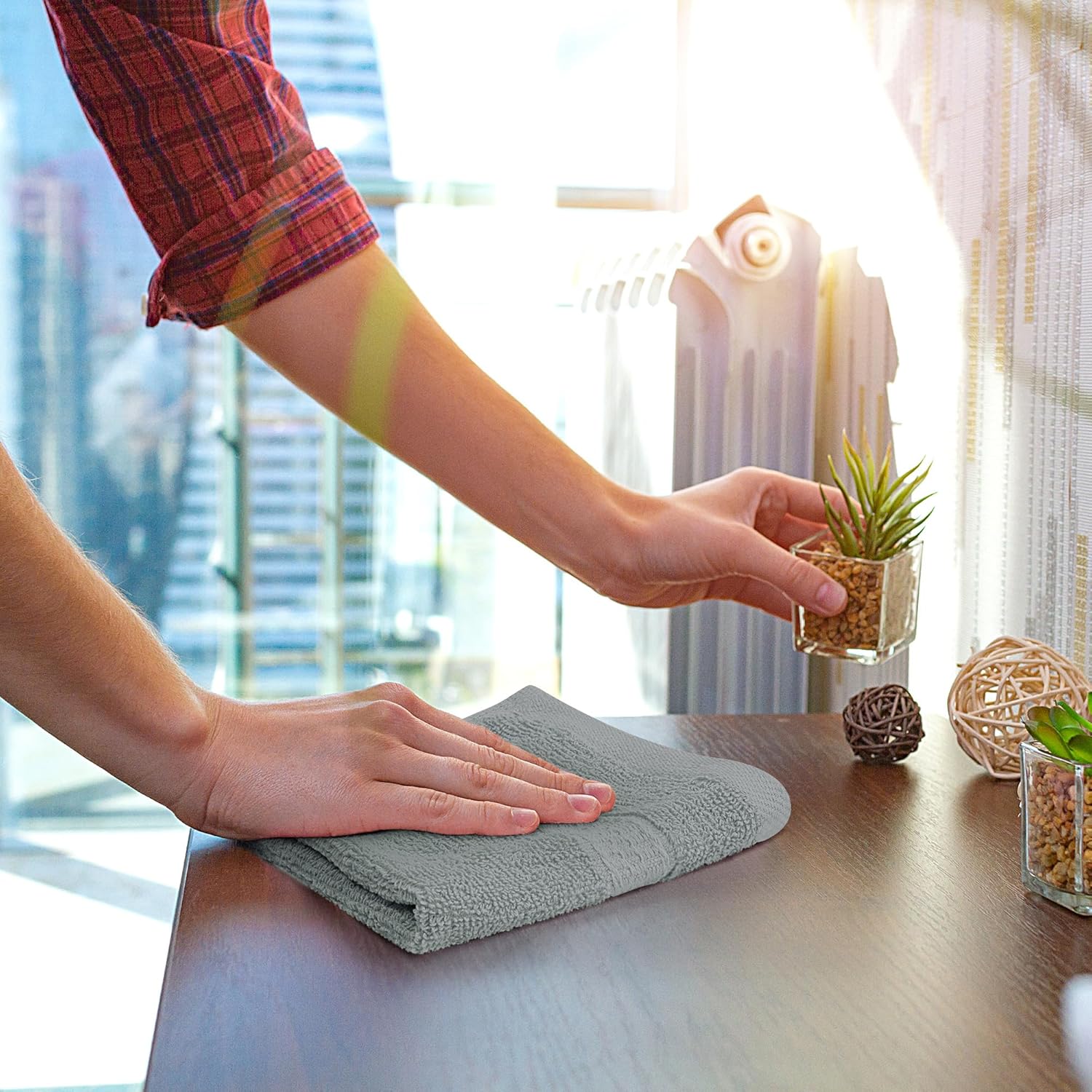 Utopia Premium 12-Pack Washcloths