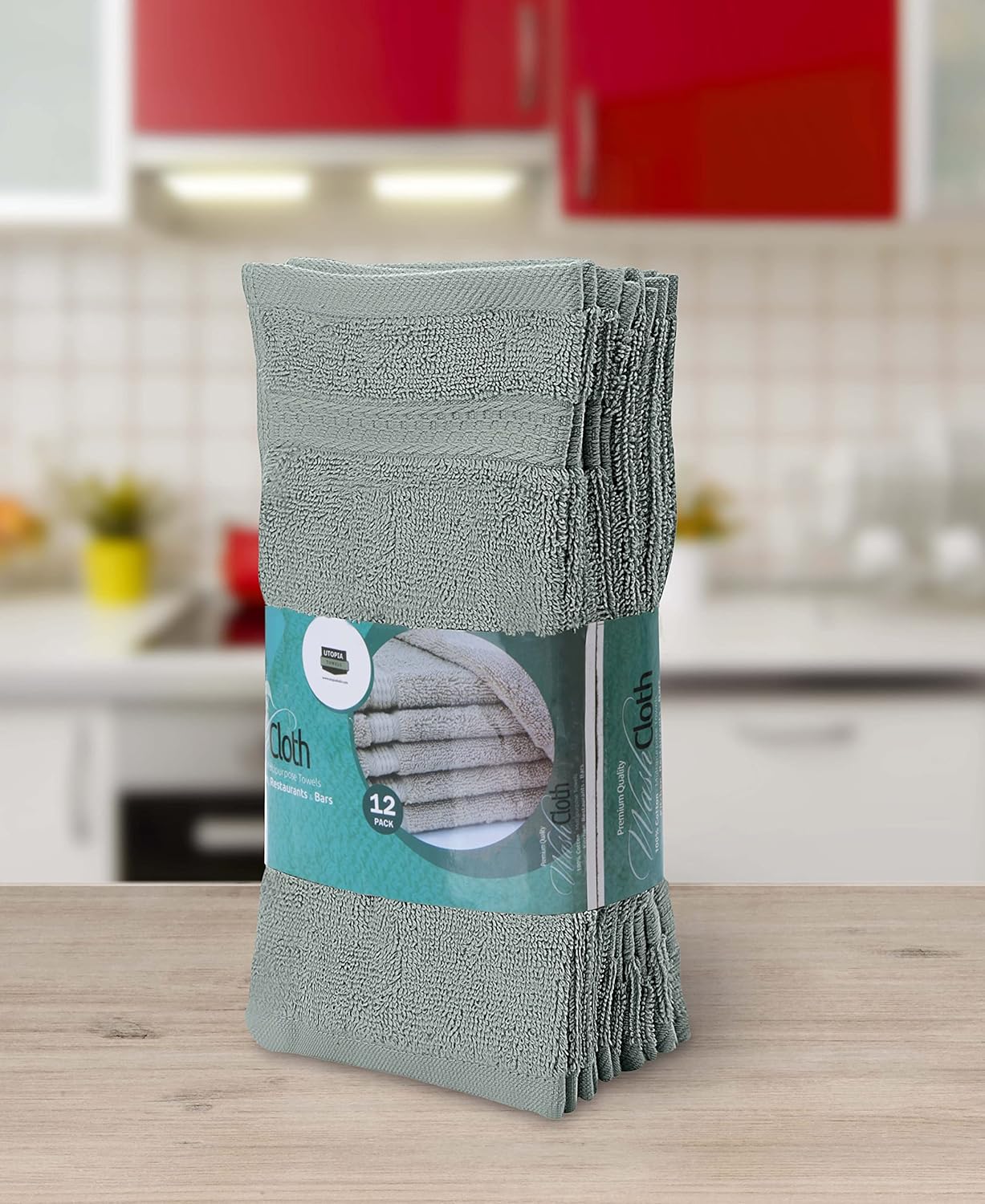Utopia Premium 12-Pack Washcloths
