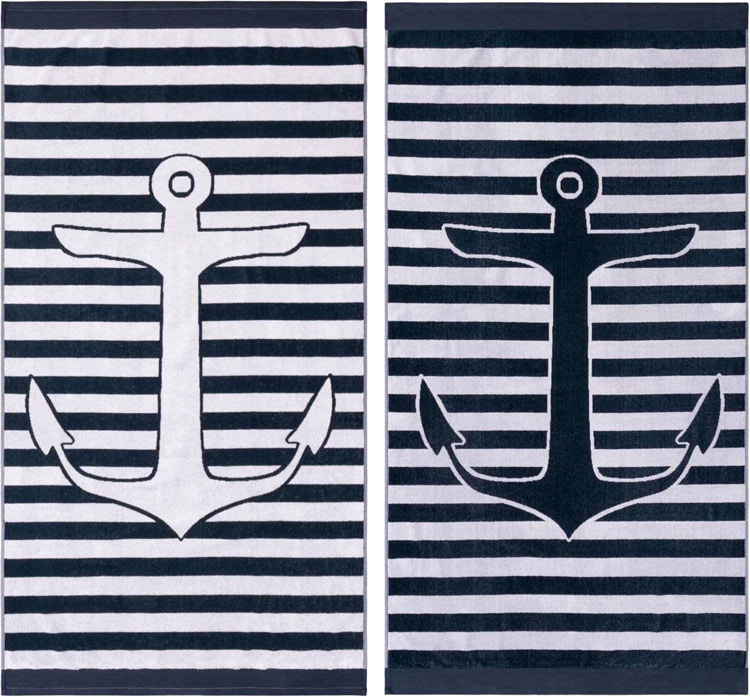 Superior Cotton Beach Towels Set for Kids and Adults