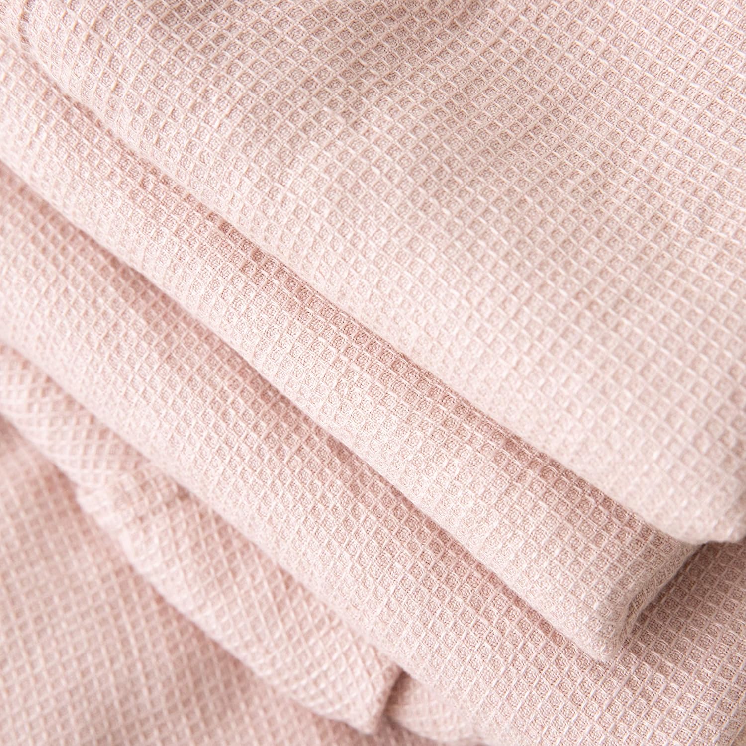 Rosa degradeless waffleosophia Bath Towels Hand Set