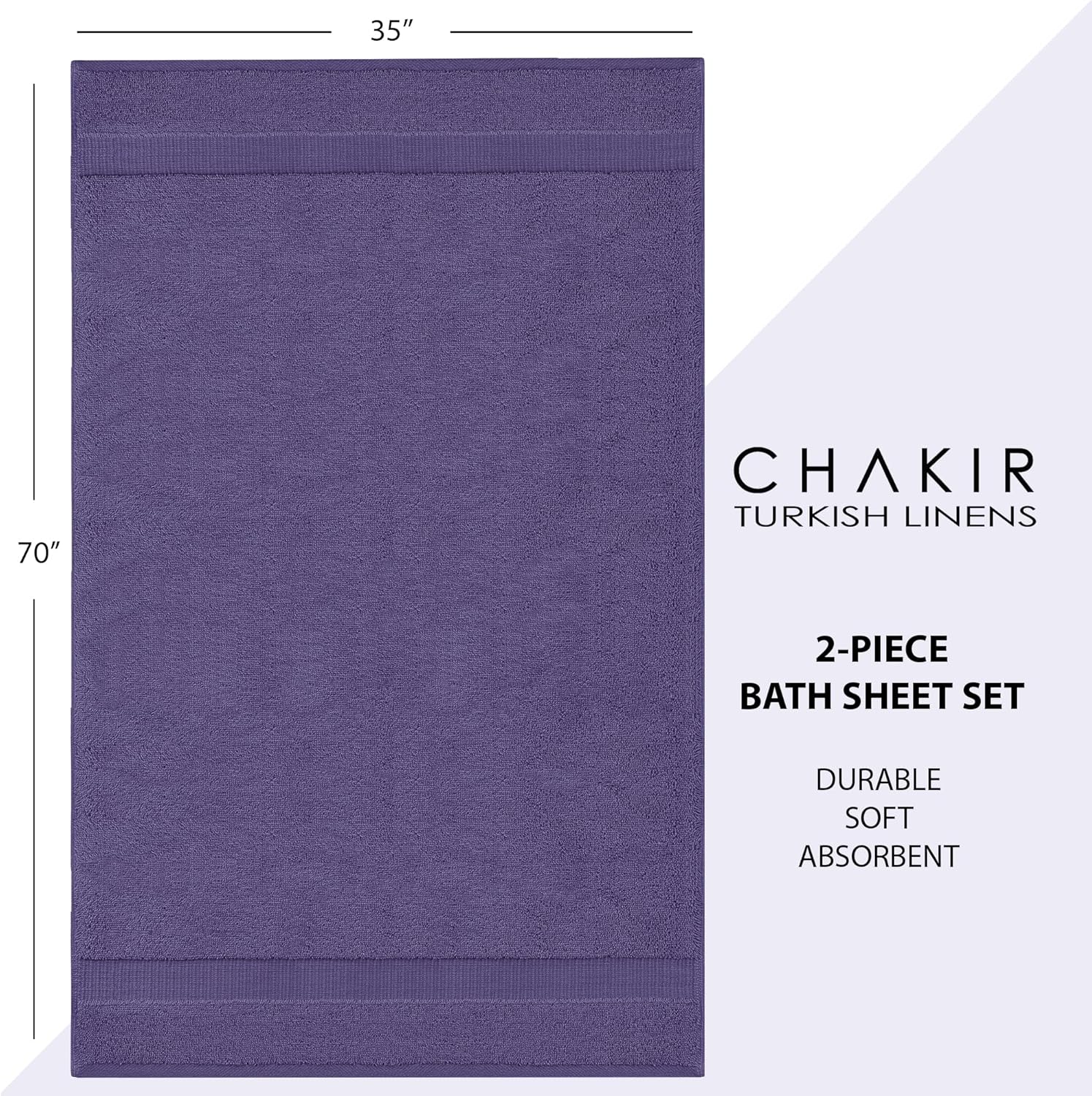100 Cotton Turkish Bath Sheets - Premium Quality
