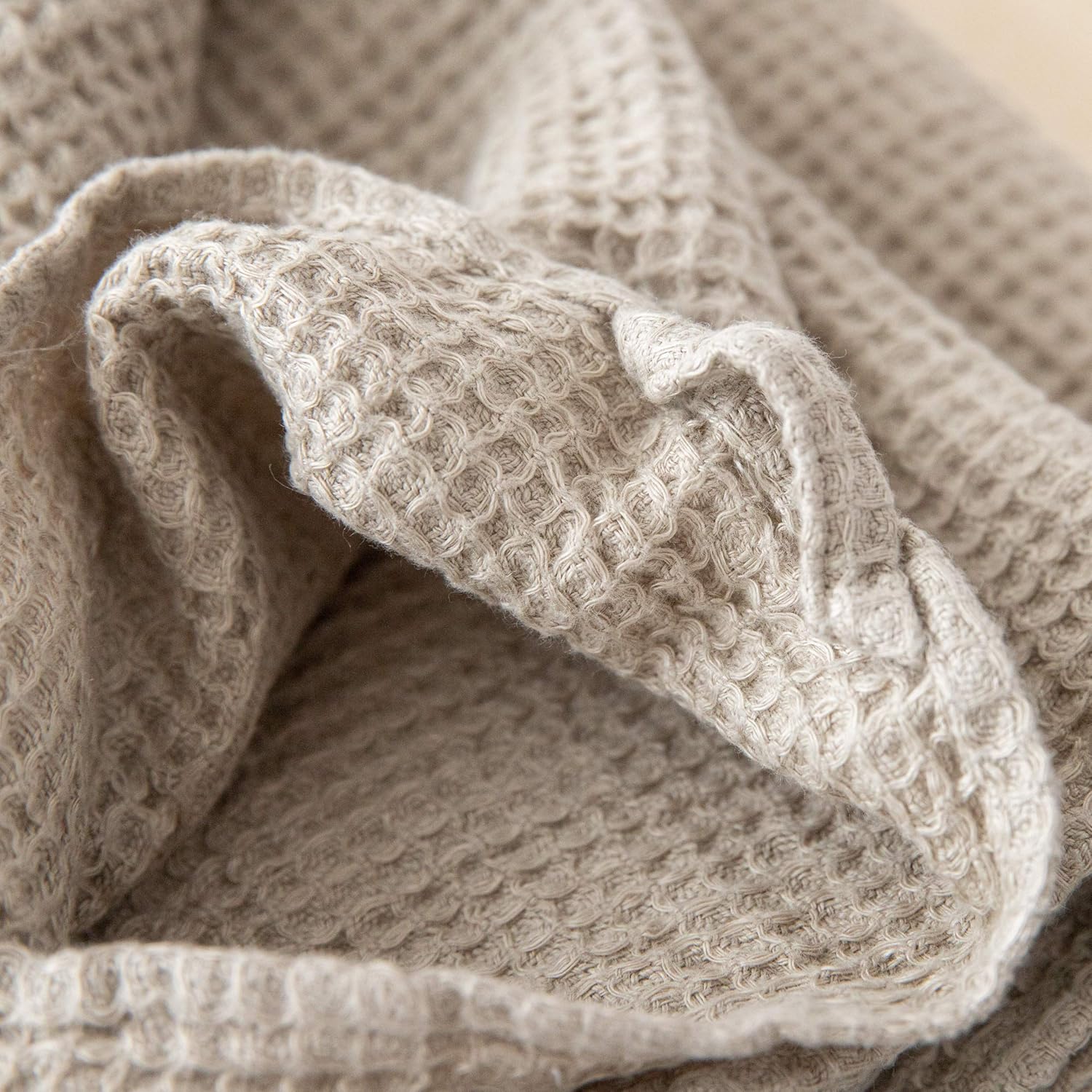 100 Linen Washcloth Set for Sensitive Skin
