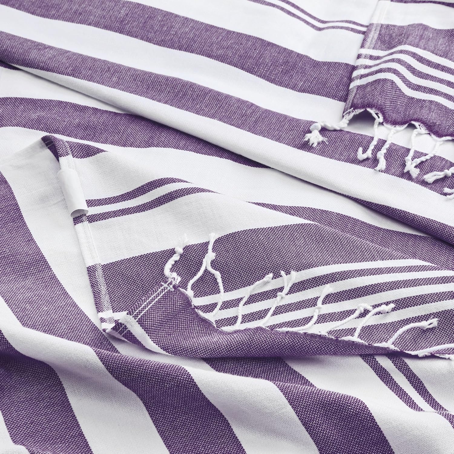 Utopia 4-Pack Turkish Beach Towels - 40x72 inches Soft Quick-Dry