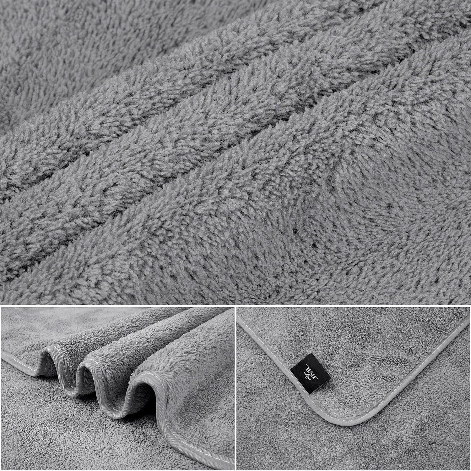 Eco-Friendly Microfiber Bath Towels Set