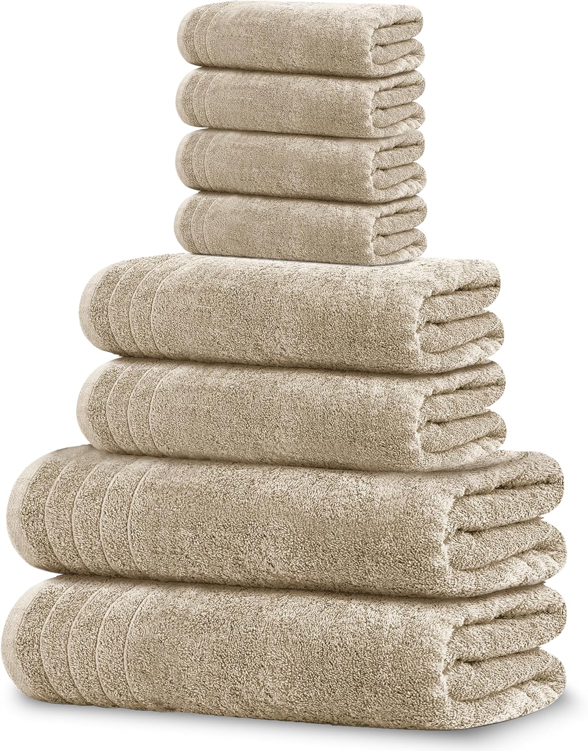 Tens Towels Quicker Dry and Ultra Soft Bath Hand Towels Set