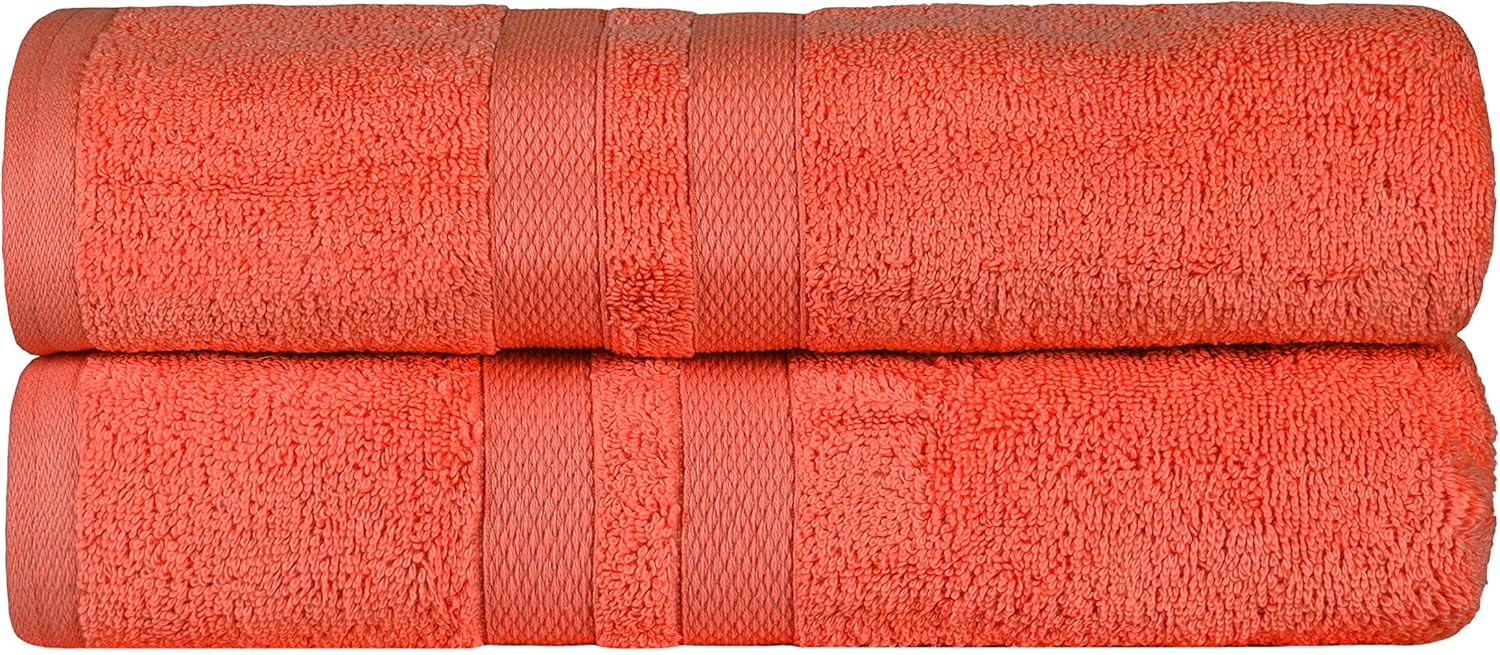 PremiumTerry Loop Ultra-Soft Bath Sheet Set - 2-Piece for Daily Use