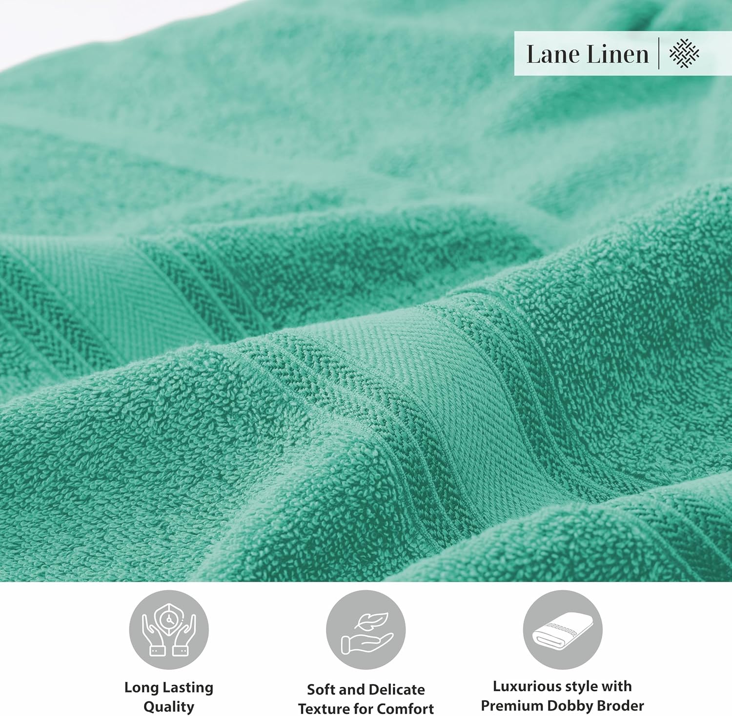 Luxury 100 Cotton bath sheets with soft pill-resistant texture Luxurious Soft