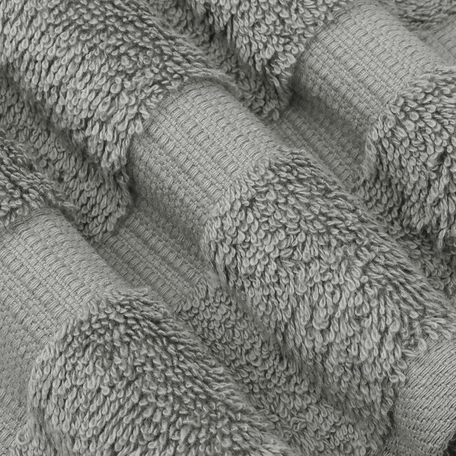 Chakir 30x60 Premium Turkish Cotton Bath Towels 4-Piece Gray