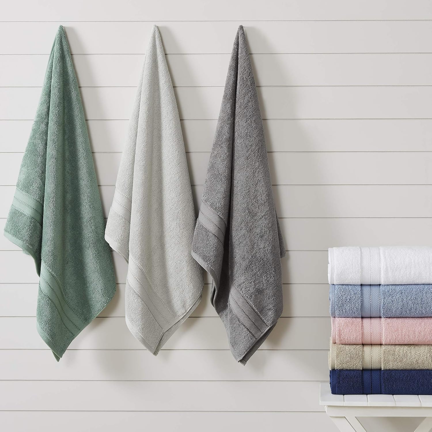 Modern Threads - Bathtime bliss with the Spun Loft 6-Piece Towel Set