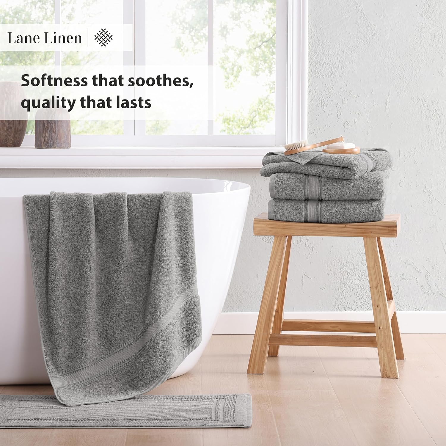 Luxury 12-Piece Bath Towels Set