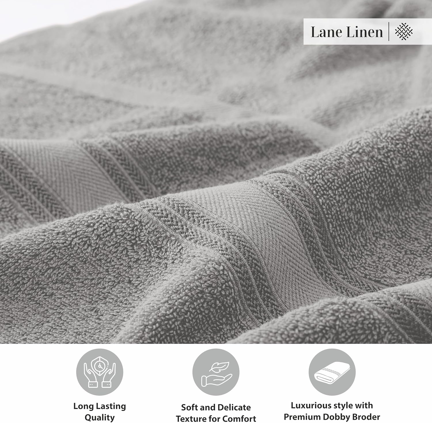 LANE LINEN 100 Cotton Extra Large Bath Towels