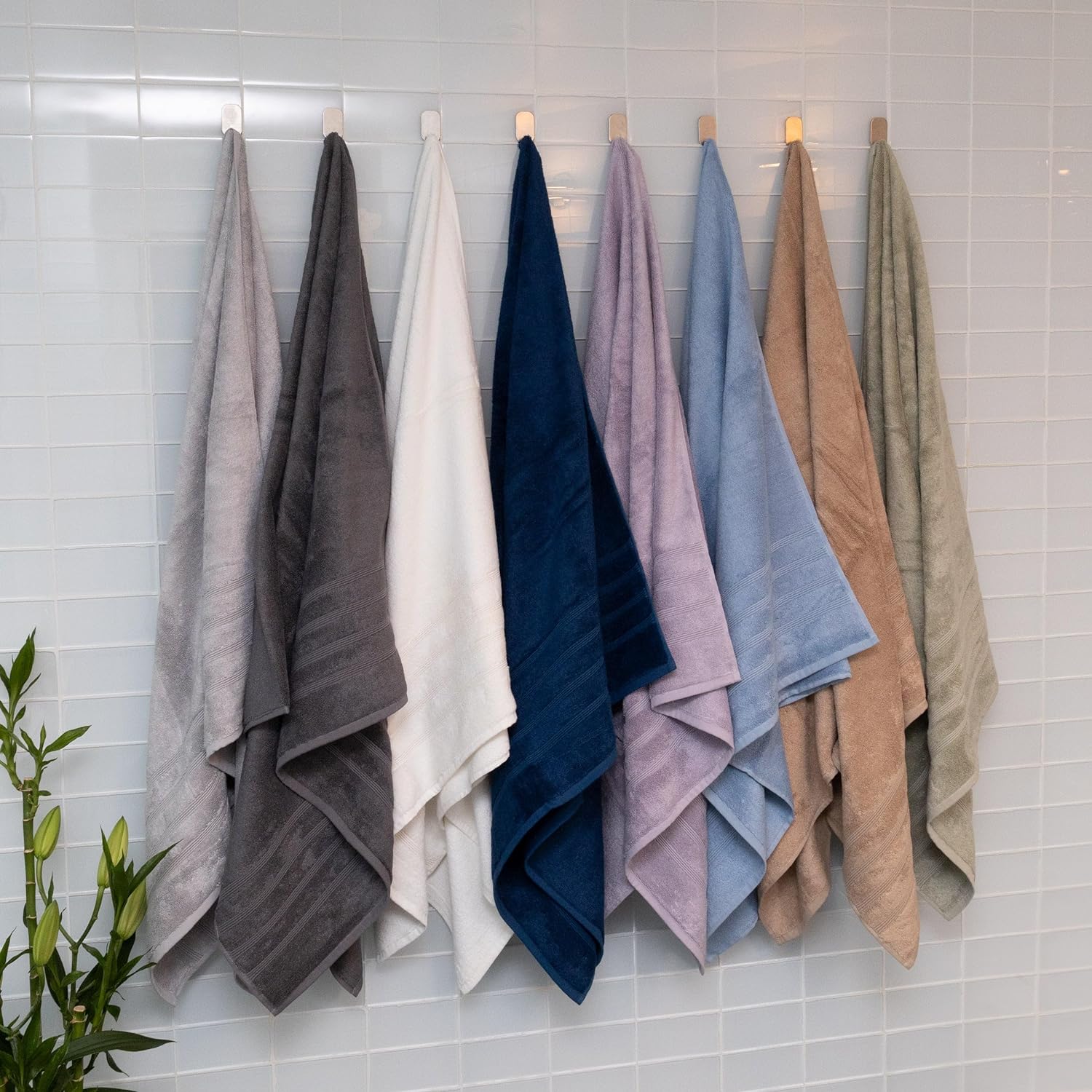 Luxury Turkish Bath Bundle - Soft Hypoallergenic Towels Mats