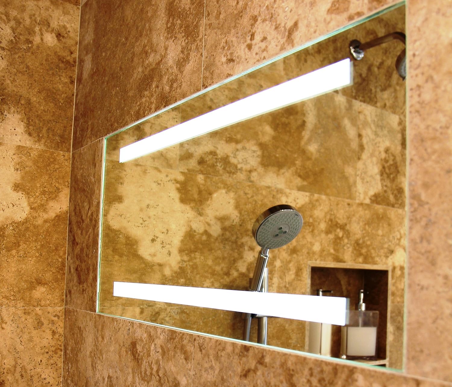 ShowerLite Fog-Defog Mirror 12x12