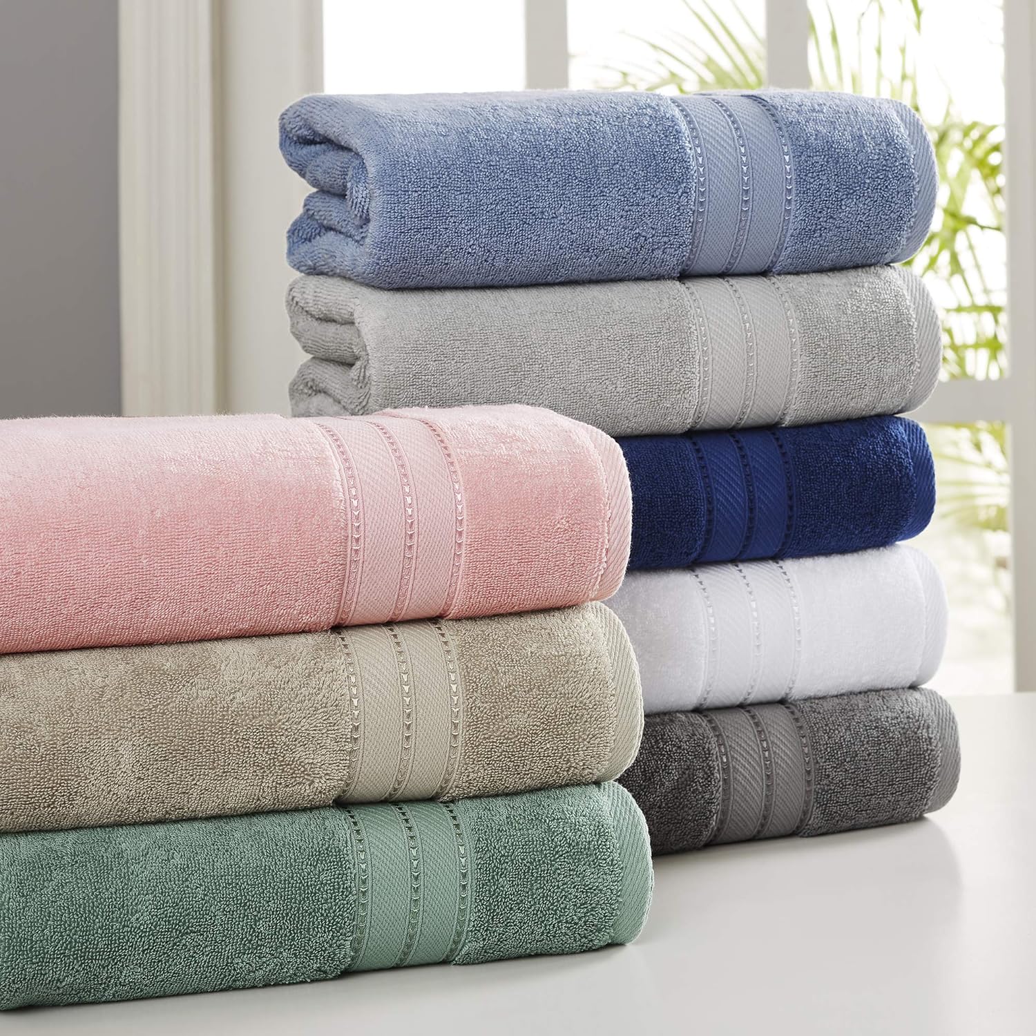 Modern Threads - Bathtime bliss with the Spun Loft 6-Piece Towel Set