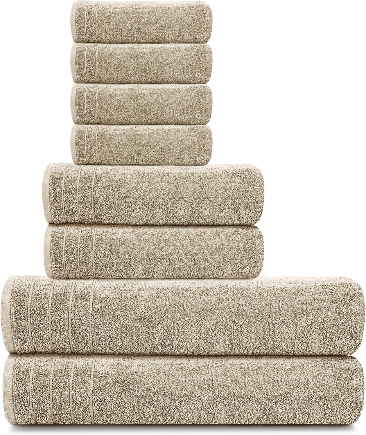 Tens Towels Quicker Dry and Ultra Soft Bath Hand Towels Set
