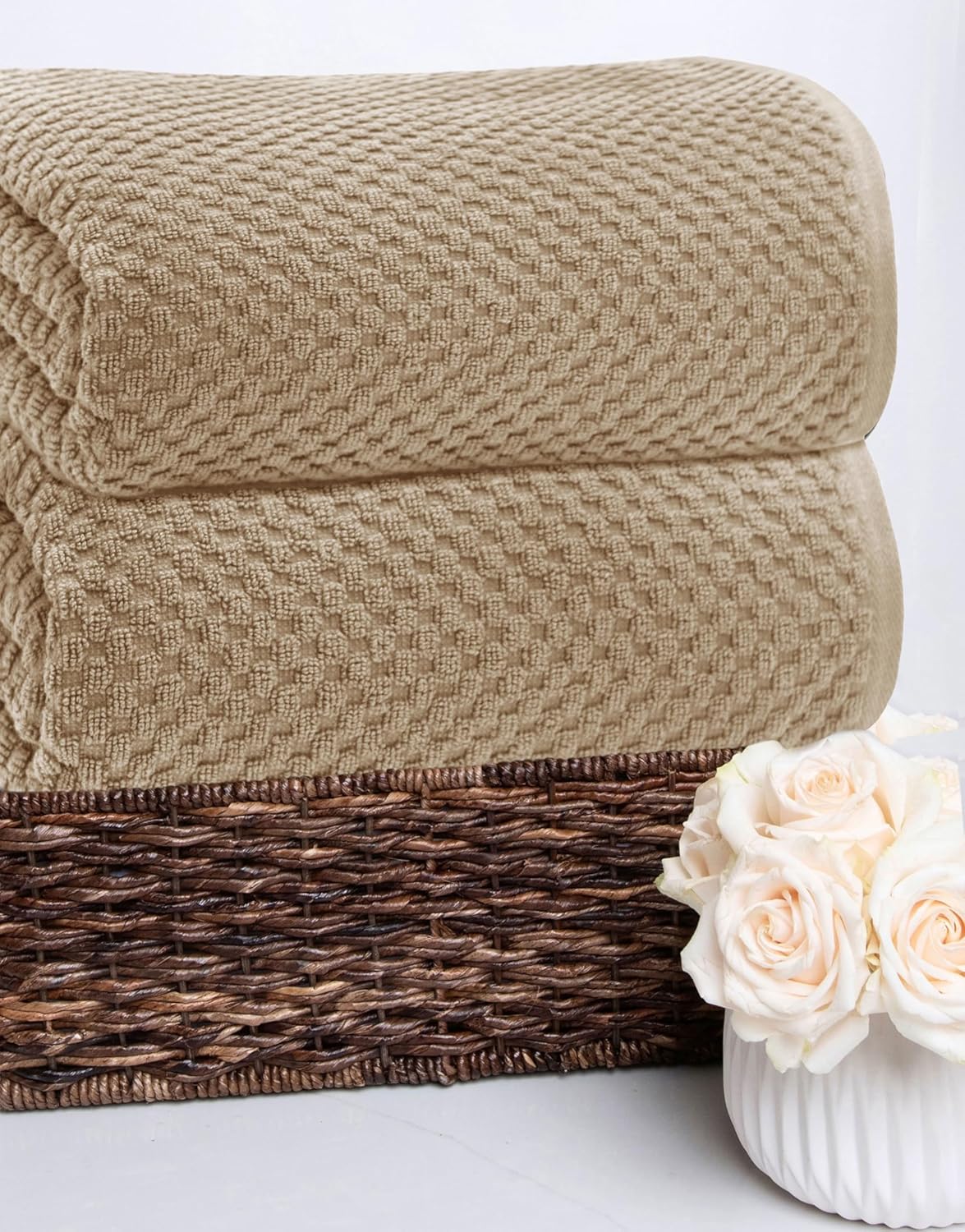 Cotton Craft Euro Spa Bath Sheet Set