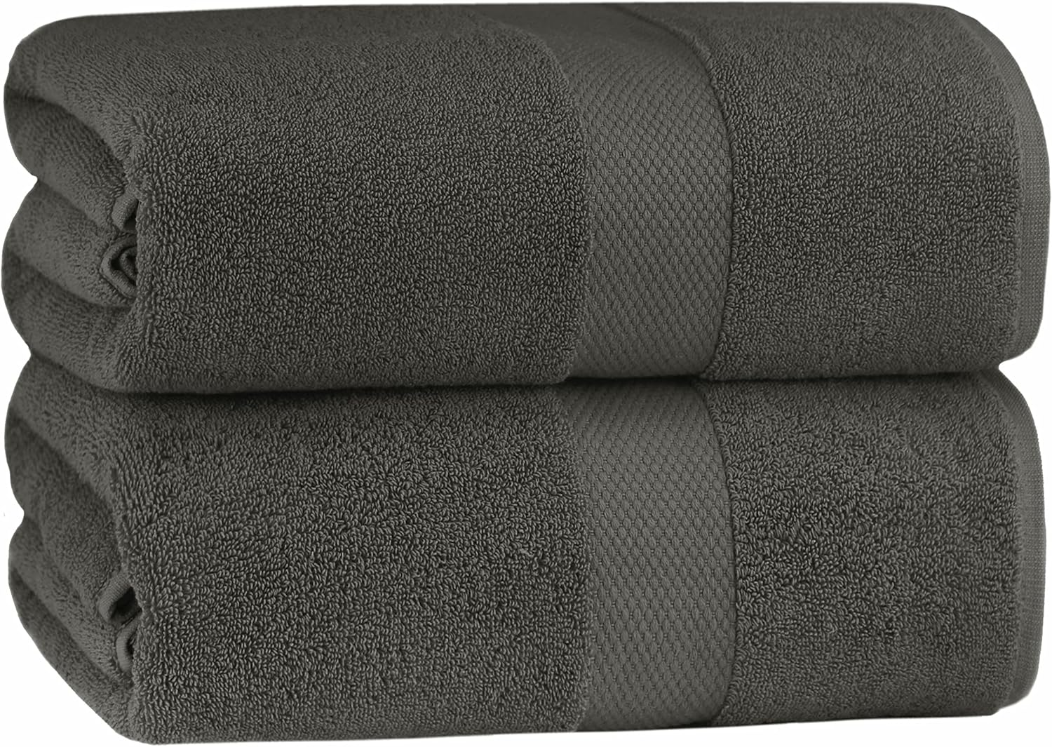 COTTON CRAFT Hotel Spa Luxury Bath Sheet Set 40x80 2 Pack