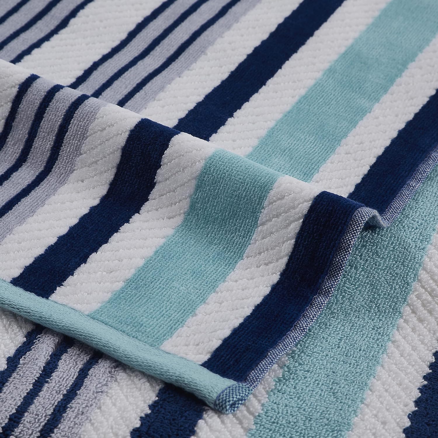 100 Cotton Oversized Beach Towels Set of 2