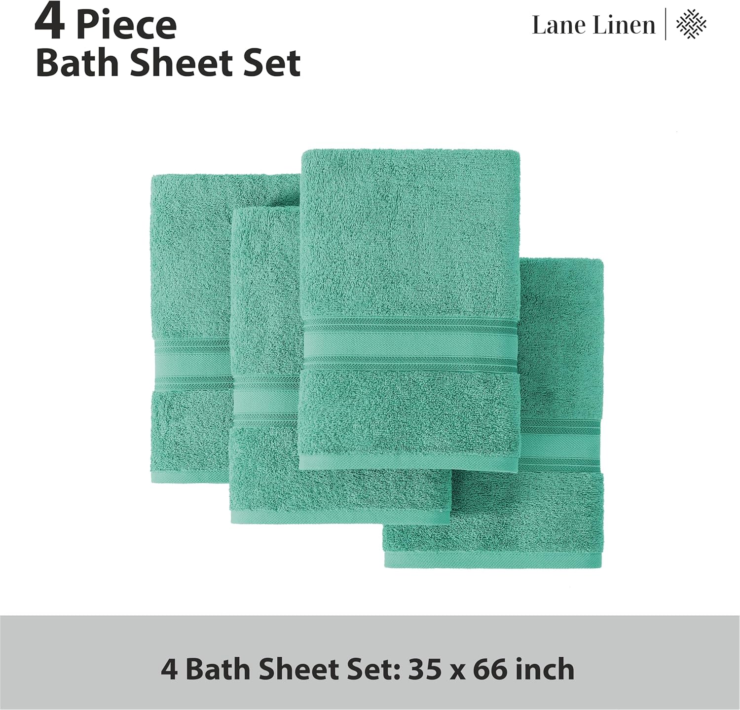Luxury 100 Cotton bath sheets with soft pill-resistant texture Luxurious Soft