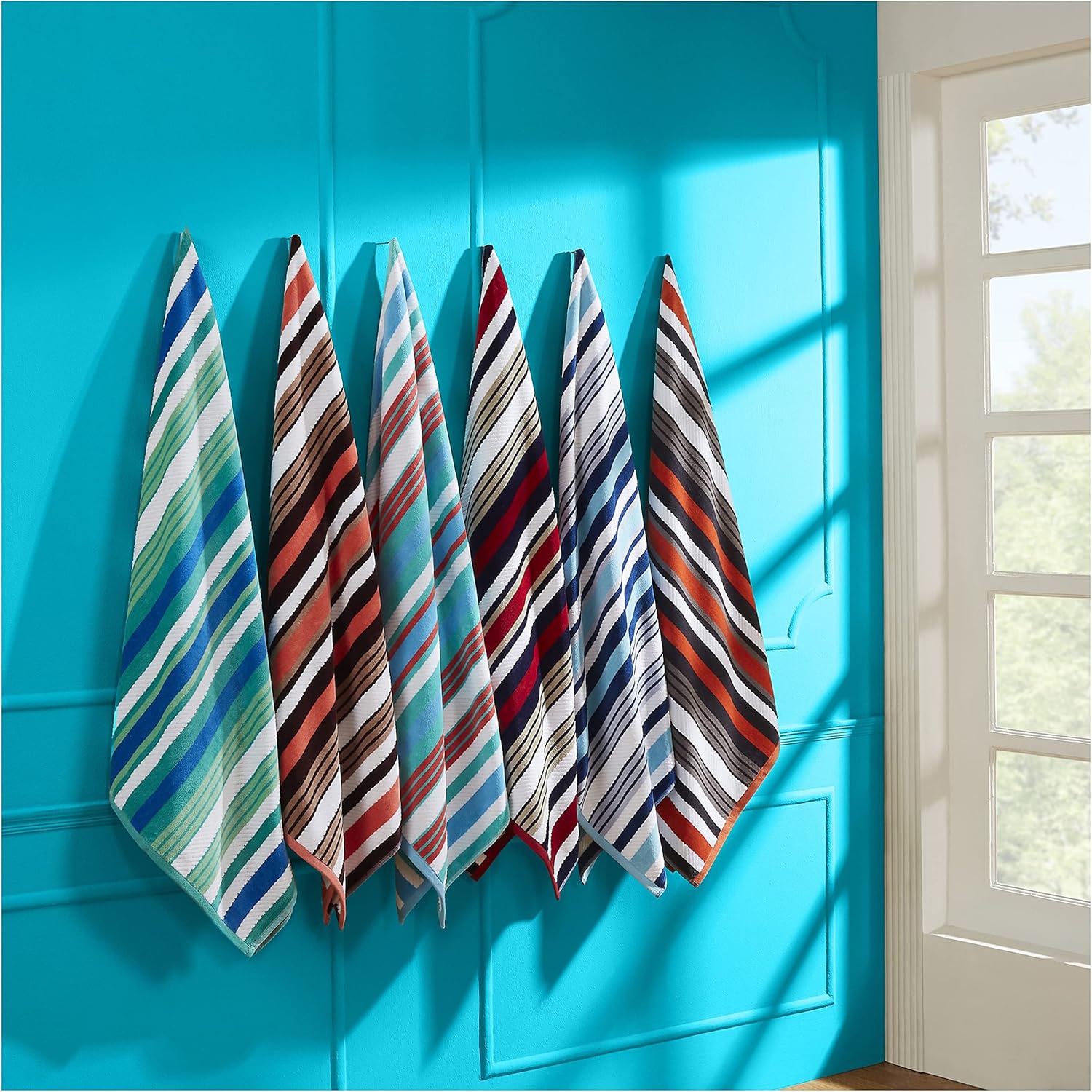 100 Cotton Oversized Beach Towels Set of 2