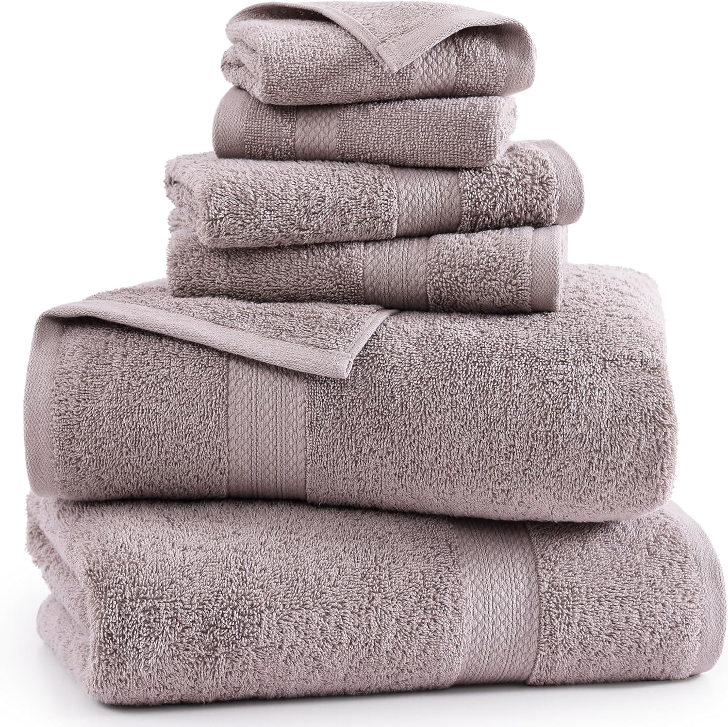 Luxury bath towel set extra soft 100 cotton perfect for your bathroom