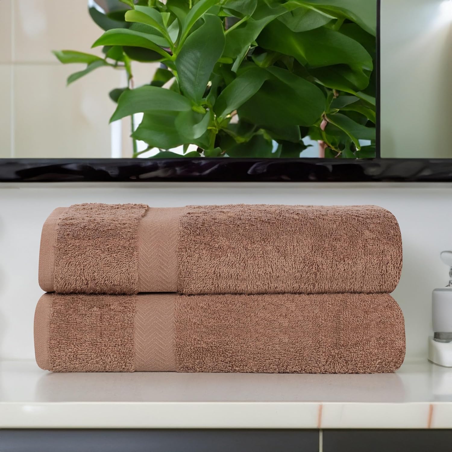 Everything 100 Cotton bath sheets set