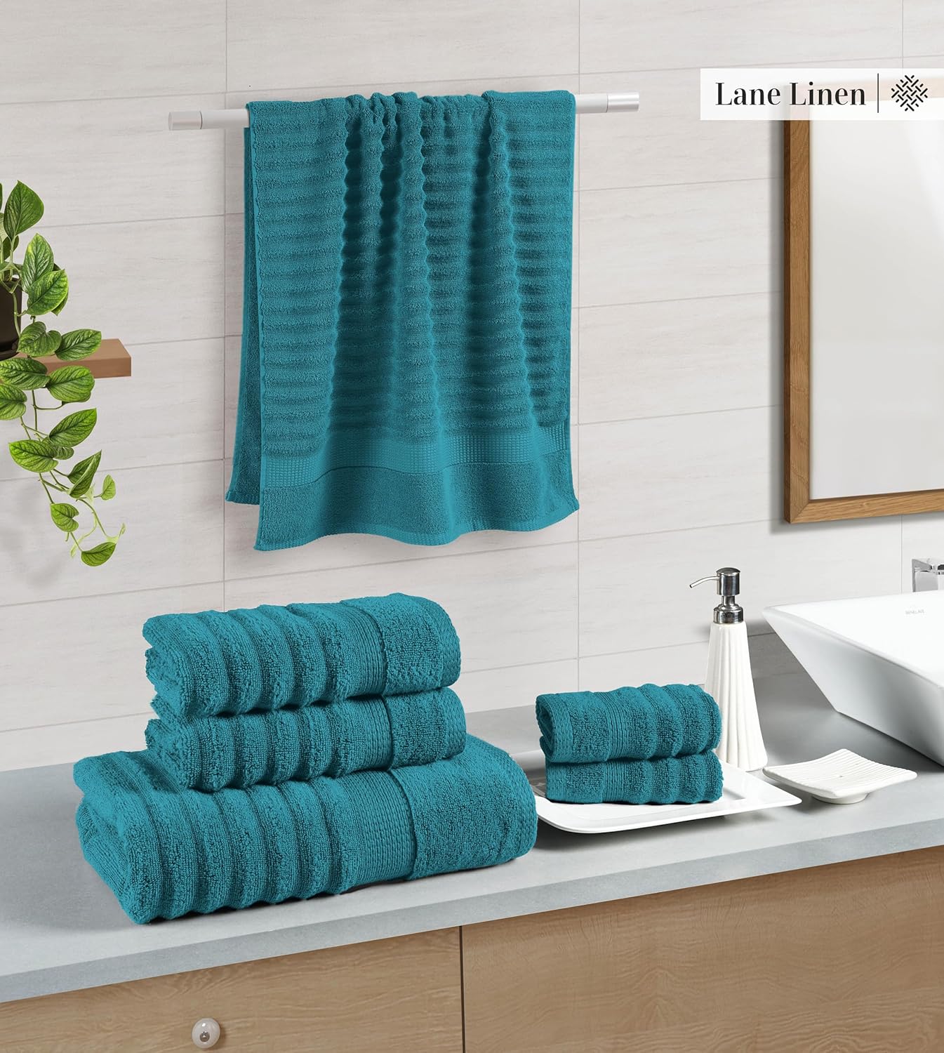 Luxury Cotton Bath Towels Set