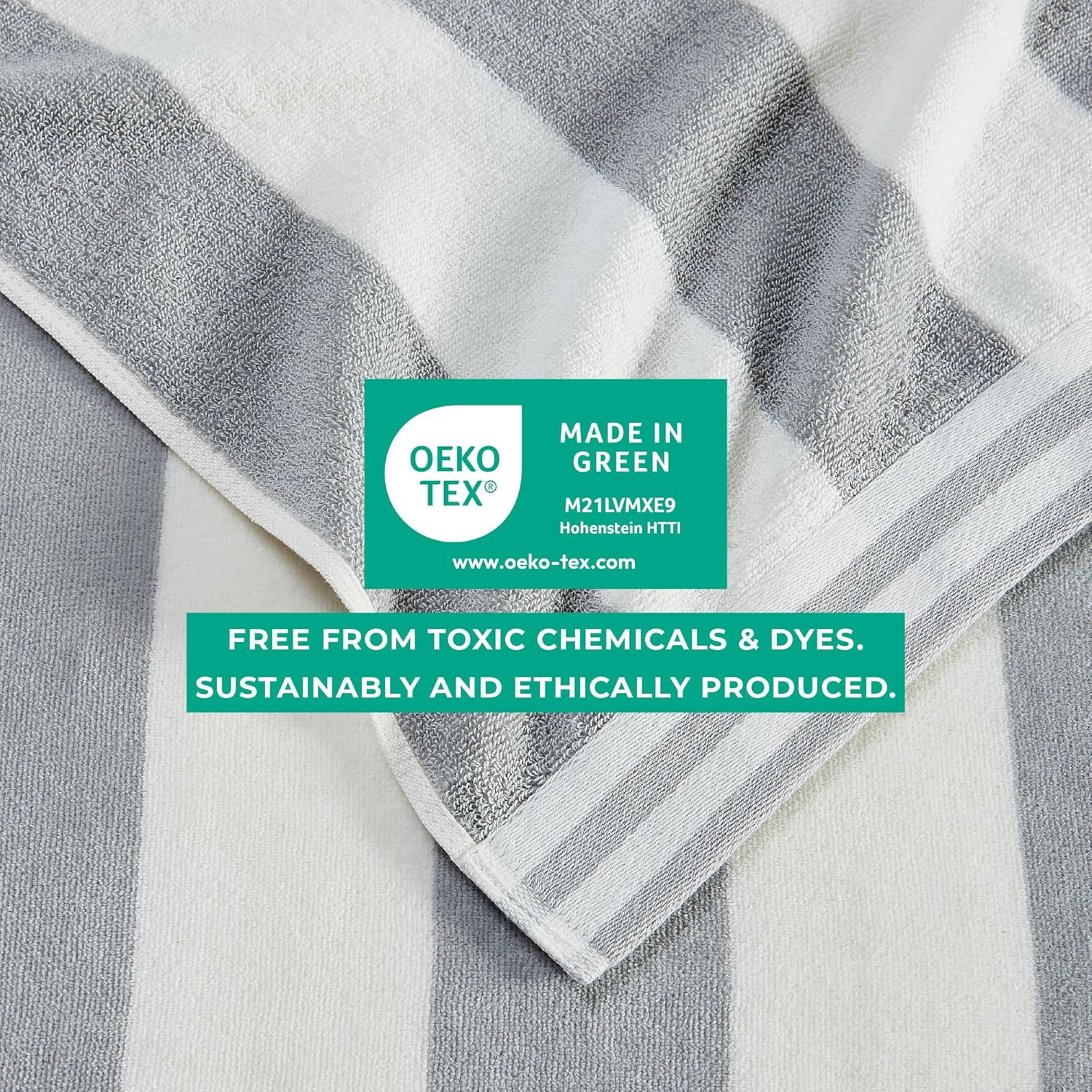 Cotton Velour Beach Towel Quick Dry Durable