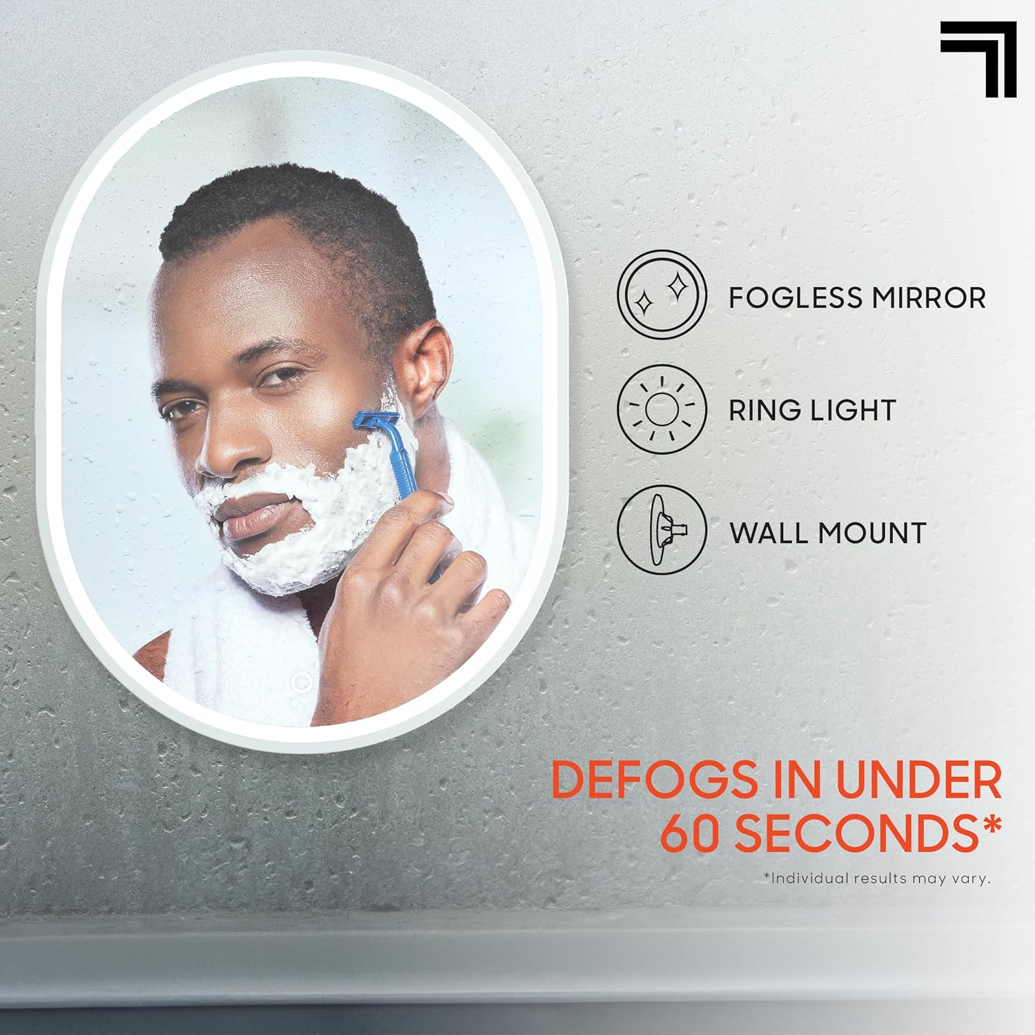 Rapid Defogging Mirror
